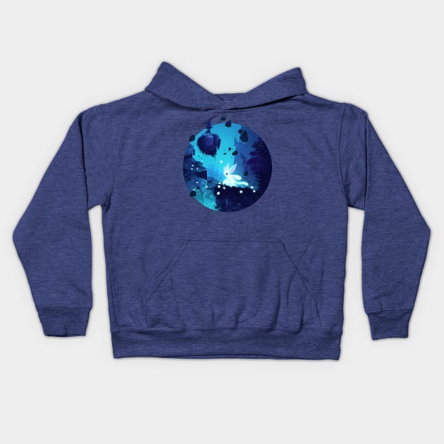 Ori - Lost without Light Kids Hoodie by NezuPanda